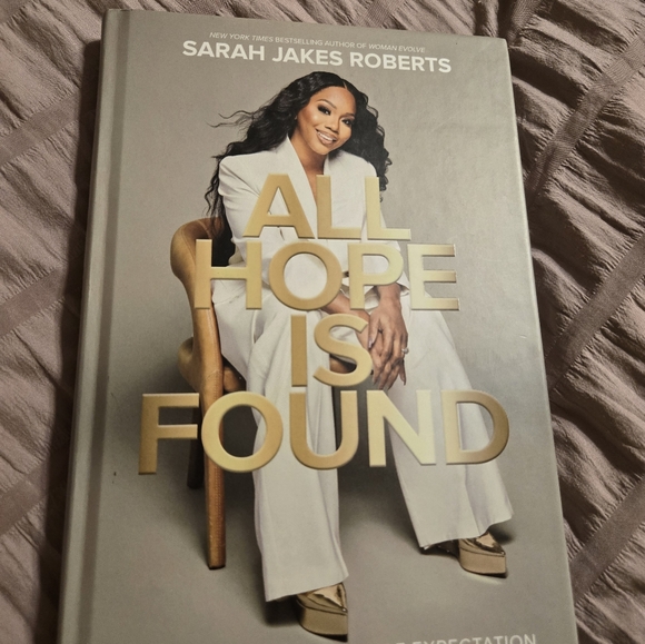 Other - All Hope is Found by Sarah Jakes Roberts - Gray Hardcover